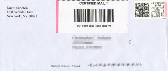 Secret Shopper Envelope