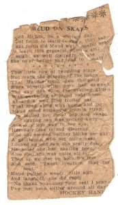 Maud Miller on Skates