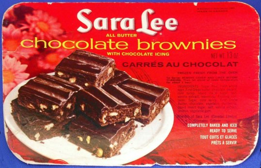 Sara Lee Frozen Brownie Cover
