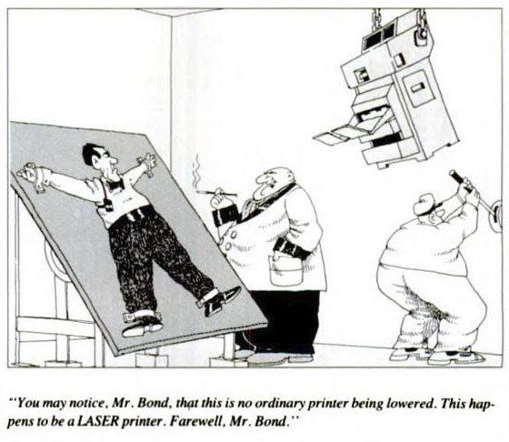 Laser Printer Mr. Bond