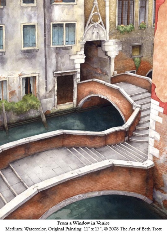 From a window in venice