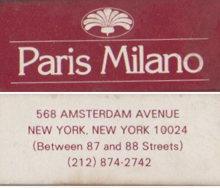 Paris Milano NYC