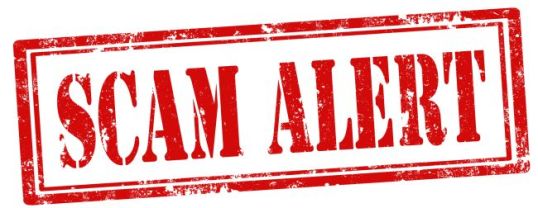 Scam Alert-stamp