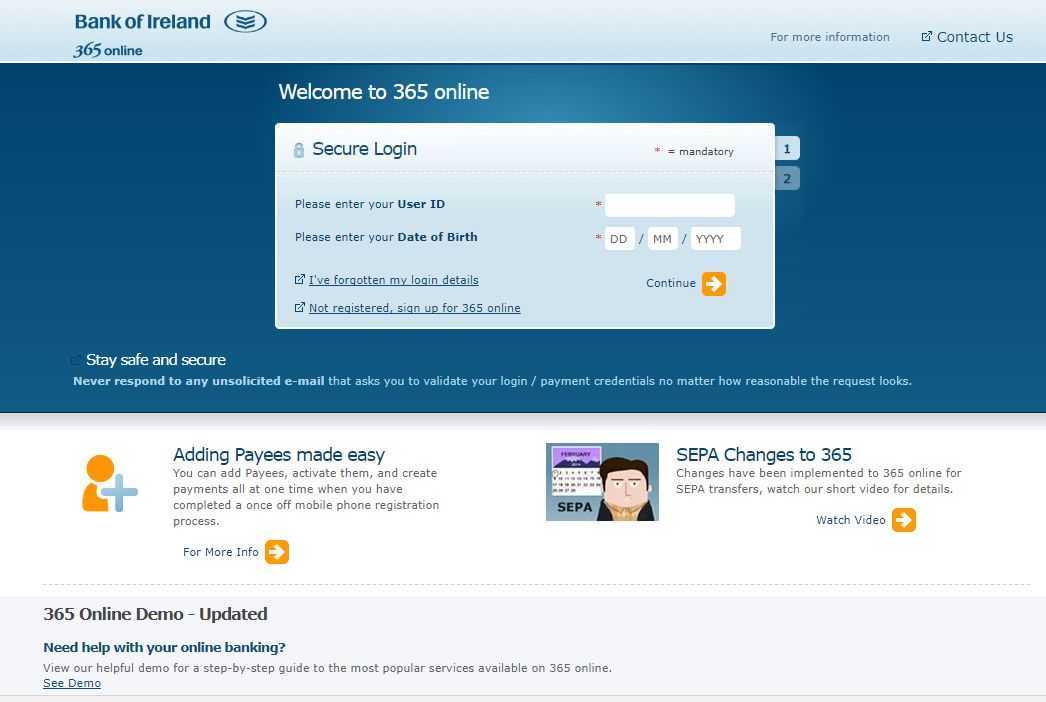 Bank of Ireland Phishing 2